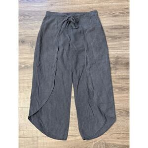 Patagonia Wide Leg Pants in Charcoal Gray